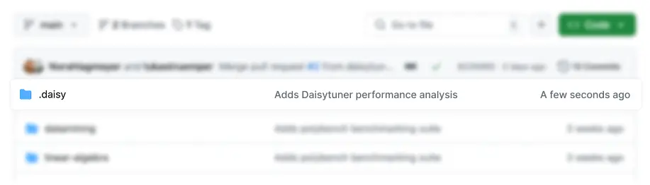 Daisytuner in your repository