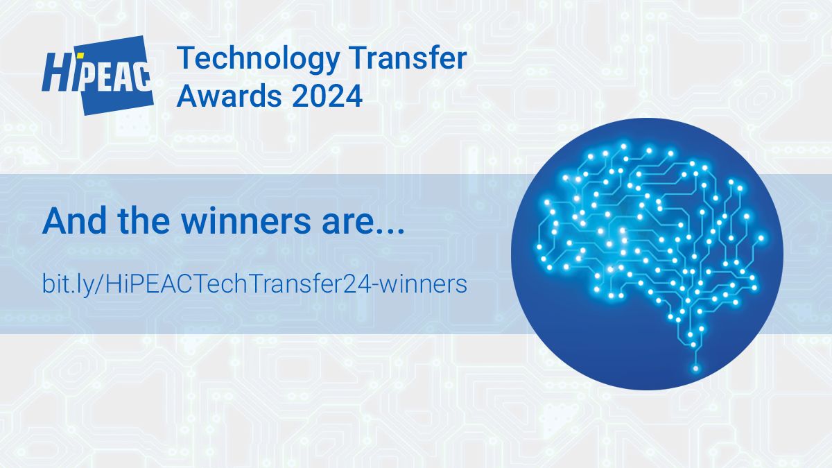 Daisytuner and SPCL win HiPEAC Technology Transfer Award in Barcelona